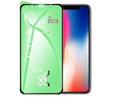 Fusion Accessories GoodBuy Clear Ceramic Glass visiškai uždengtas rėmeliu Apple iPhone 7 | 8 juodas