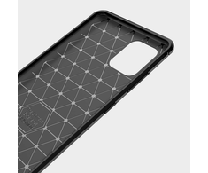 Fusion Accessories Silikoninis dėklas Fusion Trust Back, skirtas Samsung A217 Galaxy A21s Juodas
