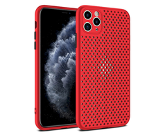 Fusion Accessories Silikoninis dėklas Fusion Breathe, skirtas Apple iPhone 7|8 | SE 2020 Raudona