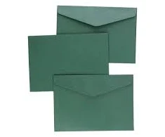 Galeria Papieru Vokai Galeri Papieru, C5, perlamutrinės žalios spalvos, 150 g/m2, 162x229mm, 10vnt./pak.