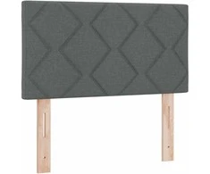 LED galvūgalis Pilka 80 cm audinys