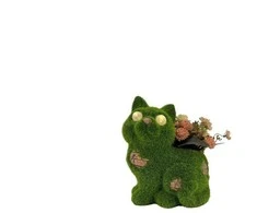 Garden Center Garden_Cente Dekoratyvinis vazonas "Katė", 18 cm x 15.5 cm x 22 cm