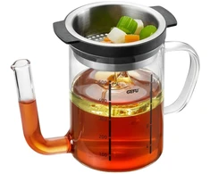 GEFU 21720 500 ml Borosilikatinis stiklas, Plastikas, Nerūdijančiojo plieno