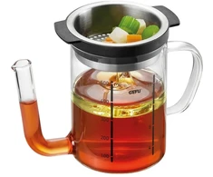 GEFU 21720 500 ml Borosilikatinis stiklas, Plastikas, Nerūdijančiojo plieno