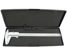 CALIPER 200mm 0.02mm PLASTIKINĖJE DĖŽĖJE /GEKO