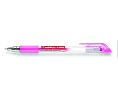 Gelinis rašiklis Edding Gel Roller 2185, 0.7mm, rožinės spalvos