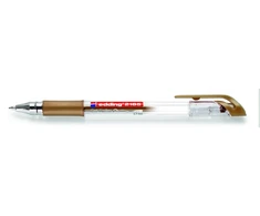 Gelinis rašiklis Edding Gel Roller 2185, 0.7mm, bronzinės spalvos