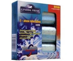 „General_Fres“ tualetinis dubuo „General Fresh“, 3 x 40 g
