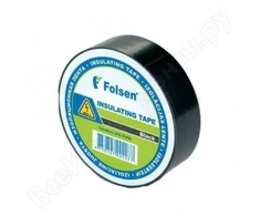 FOLSEN izoliacinė juosta juoda 19mmX33m