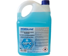 NORDLINE Žieminis langų plovimo skystis -10*C 4L Žaliosios citrinos kvapo. Be metanolio!