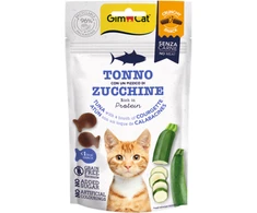 Gimcat Crunchy Snacks Tuna &amp; Courgette traškūs skanėstai tunas/cukinija 50g