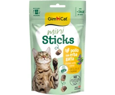 GIMCAT MINI STICKS CHICKEN WITH CATNIP 50 G