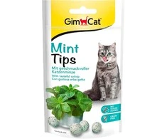 GIMCAT MINT TIPS skanėstai katėms 40g