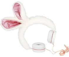 Oem GJBY ausinės – Plush RABBIT baltos spalvos