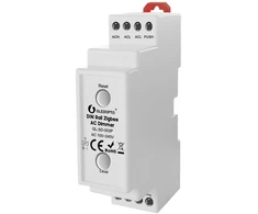 Gledopto Šviesos valdiklis TRIAC, DIN bėgeliui, 230Vac, 200W, ZigBee, MQTT