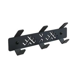 Glori_Ir_Ko Drabužių kabykla Glori PK253-R3, 25 cm, antracito