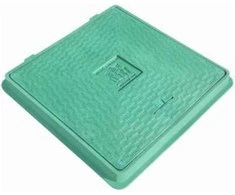 Gm Plasta Gm_Plasta Kvadratinis kanalizacijos liukas, 650x650 mm A15 žalias