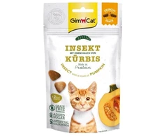 GMC GIMCAT Crunchy Snacks Insect with pumpkin – skanėstas katėms – 50g