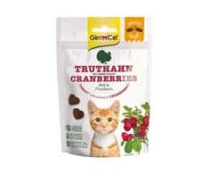 GMC GIMCAT Crunchy Snacks Kalakutiena su spanguolėmis – skanėstas katei – 50g