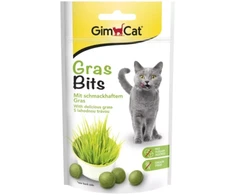 GMC GIMCAT GrasBits Traškūs žolės kąsneliai – skanėstas katei – 40g