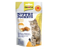 GMC GIMCAT Nutri pockets Cheese – skanėstas katėms – 60g