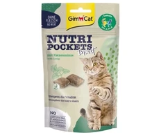 GMC GIMCAT Nutri Pockets Insect with Catnip – skanėstas katėms – 60g