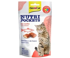 GMC GIMCAT Nutri pockets Salmon – skanėstas katėms – 60g