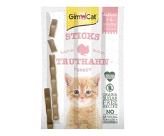 GMC GIMCAT Sticks Kitten kalakutiena – skanėstas katėms – 3x3g