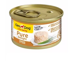 GMC GIMDOG Little Darling Pure Delight vištiena Mono – drėgnas ėdalas šunims – 85g