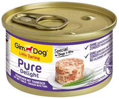 Gimcat GMC GIMDOG Little Darling Pure Delight vištiena with tuna – drėgnas ėdalas šunims – 85g
