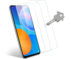 Gold Grūdinto stiklo aukso ekrano apsauga Huawei P Smart 2021