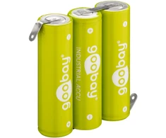 Goobay Akumuliatorius NiMh 3.6V 2100mAh su lituojamais išvadais 3x HR6 (AA)