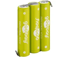 Goobay Akumuliatorius NiMh 3.6V 800mAh su lituojamais išvadais 3x HR03 (AAA)
