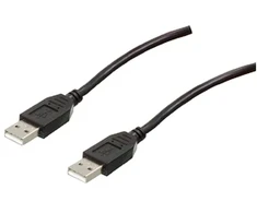 Goobay Kabelis USB A kištukas – A kištukas 3m juodas