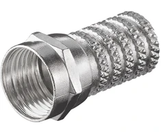 Goobay Kištukas F 6.0mm (RG59), kabelinis