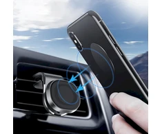 Goodbuy mini automobilio laikiklis su magnetu juodas
