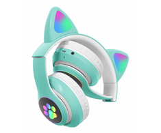 Goodbuy Paws belaidės ausinės vaikams | bluetooth 5.0 šviesiai mėlynas