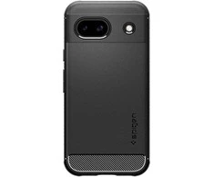 Spigen Rugged Armor – dėklas skirtas Google Pixel 8A Juodas