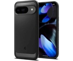 Spigen Rugged Armor dėklas skirtas Google Pixel 9 / 9 Pro – juodos spalvos