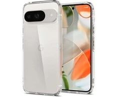 Google Pixel 9 / 9 Pro Spigen Ultra Hybrid Crystal Clear dėklas telefonui skaidrus