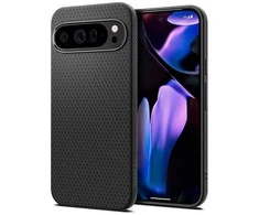 Google Pixel 9 PRO XL Spigen Liquid Air Matte dėklas telefonui juodos spalvos