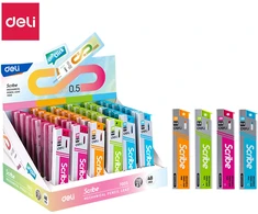 Grafitai automatiniam pieštukui DELI 0,5 mm 2B