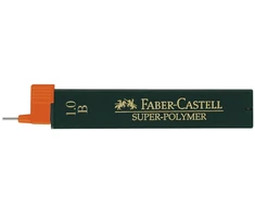 Grafitai Faber-Castell Super Polymer, B, 1mm, 12 vnt.