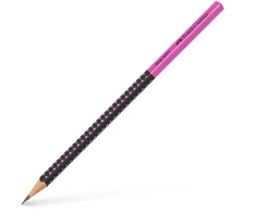 Grafitinis pieštukas Faber-Castell Grip 2001 Two Tone, rožinės spalvos