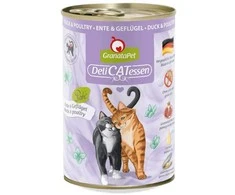 Fox4Pets Kačių Maistas - GRANATAPET DeliCATessen Antiena ir Paukštiena Drėgnas Maistas 400g
