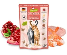 Fox4Pets Kačių Maistas - GRANATAPET DeliCATessen Turkija ir Krevetės Drėgnas Maistas 85g