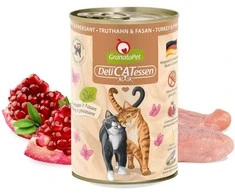 Granatapet DeliCatessen Kalakutiena ir fazanas – šlapias kačių maistas 400g