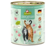 Kačių Maistas - Fox4Pets GRANATAPET DeliCATessen Su Venison ir Tunu 800g