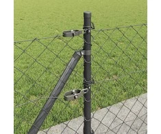 Tvorelės stulpas Pilka 10 x 0,4 m (60 x 60 mm tinklelis)