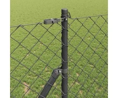 Tvorelės stulpas Pilka 10 x 1,4 m (60 x 60 mm tinklelis)